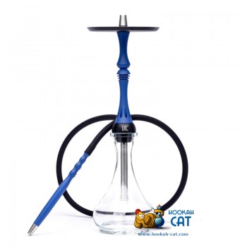 Кальян Alpha Hookah Kappa Blue Matte X (Альфа Хука Каппа Синий Матовый Х)